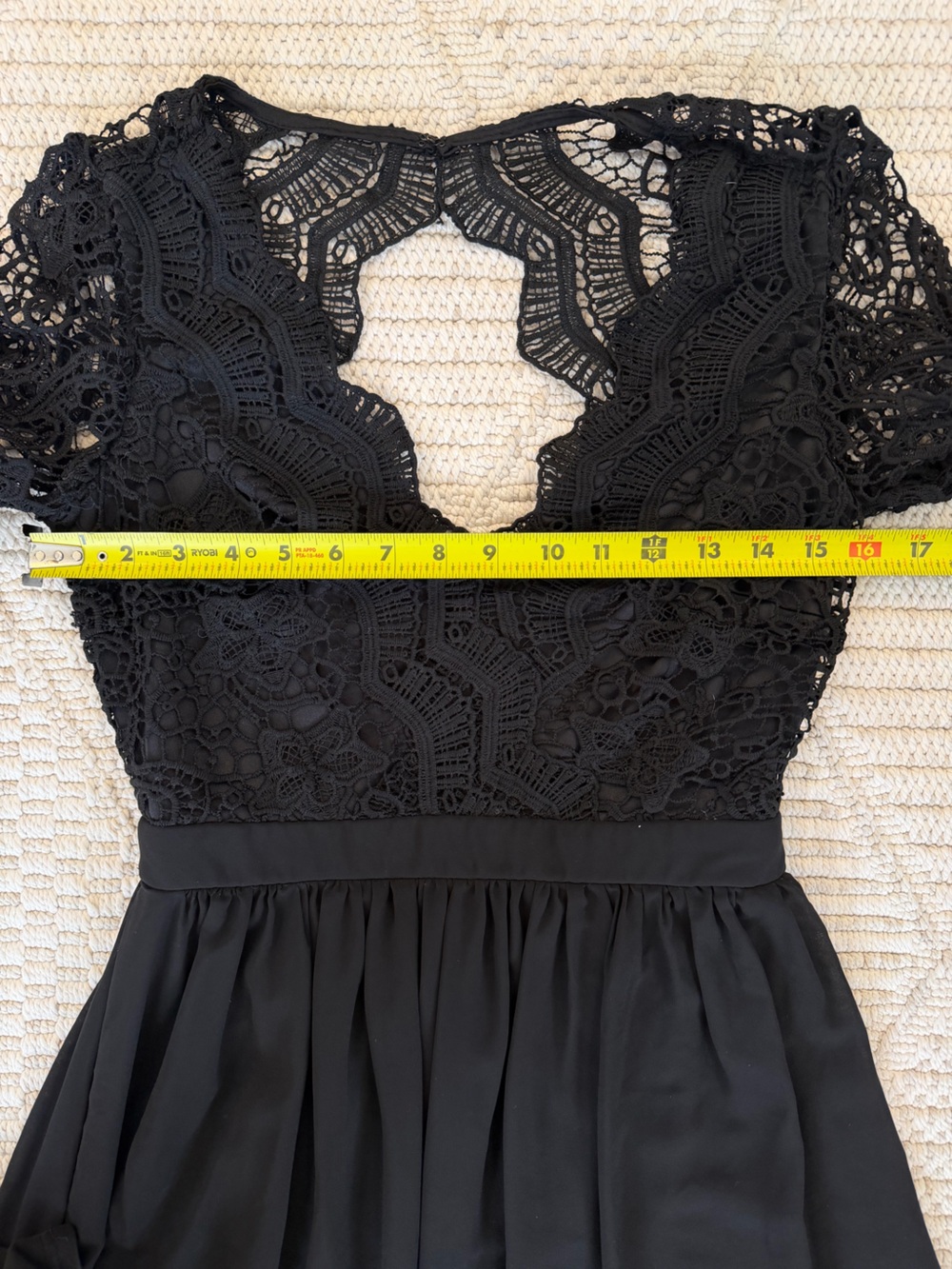 Lulus Awaken My Love Black Long Sleeve Lace Maxi Dress - Medium - Picture 10 of 11